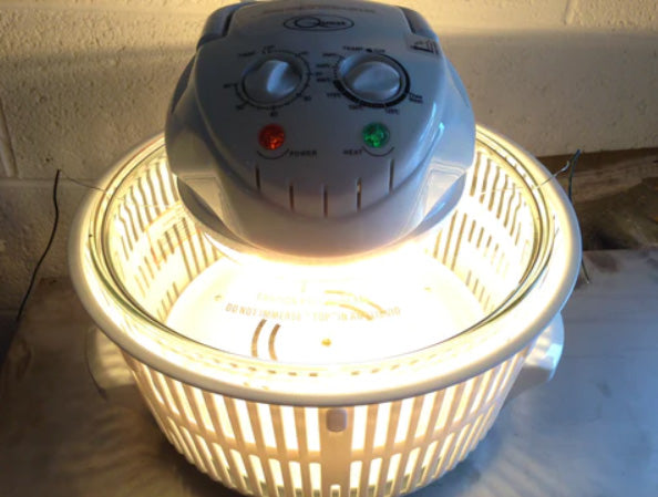 Another halogen oven for powder coating with
