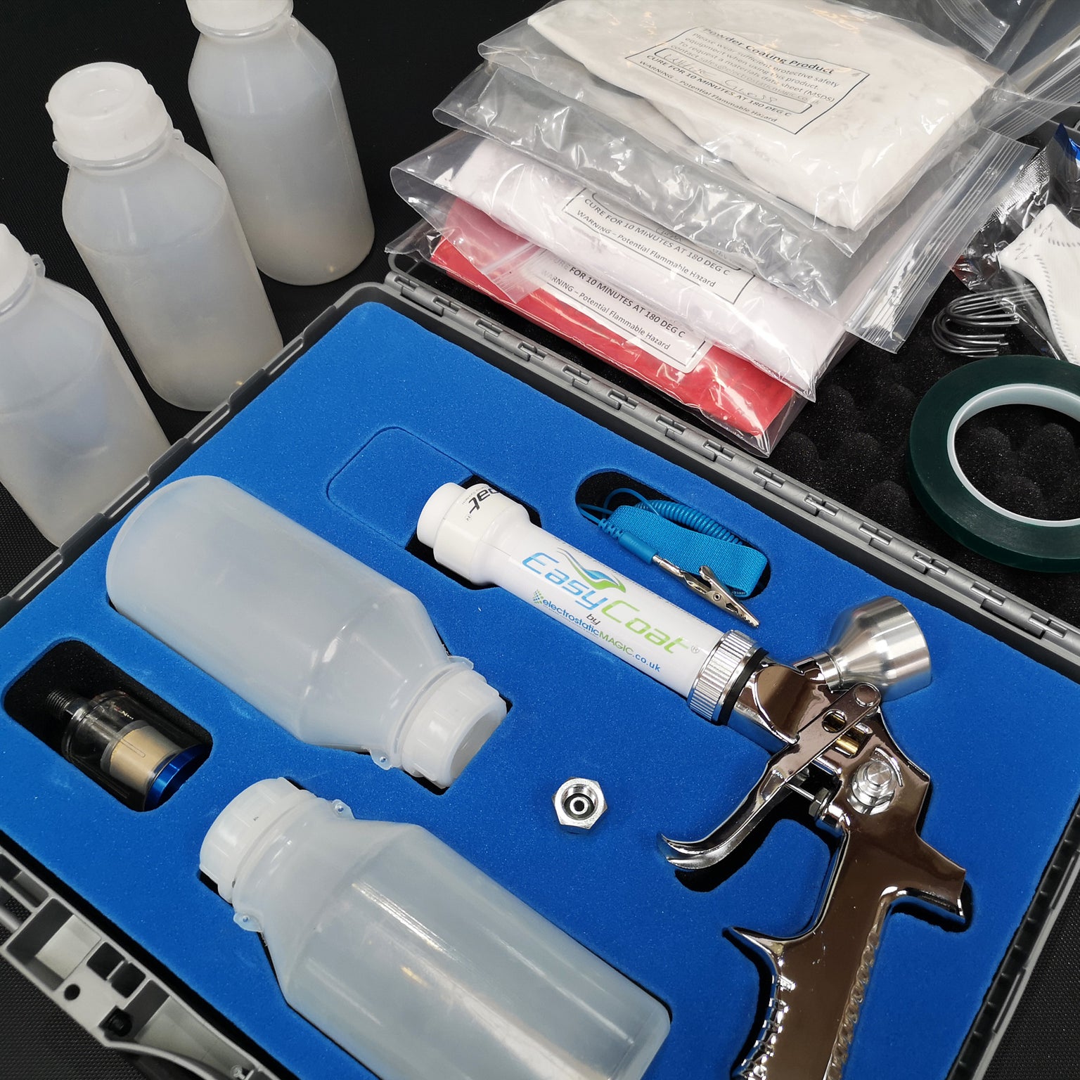DIY Powder Coating Equipment & Supplies — electrostaticMAGIC