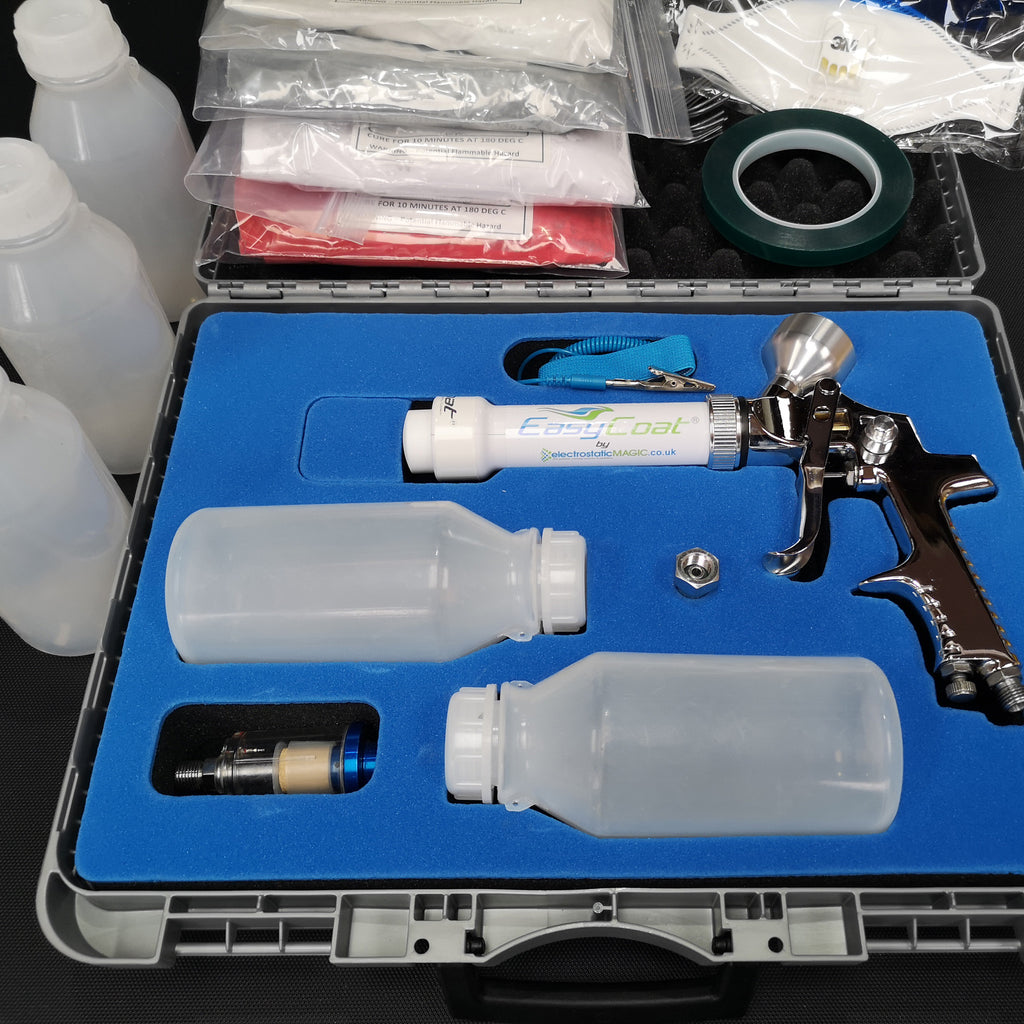 Powder Paint Kit DIY Powder Coating Equipment & Supplies — electrostaticMAGIC