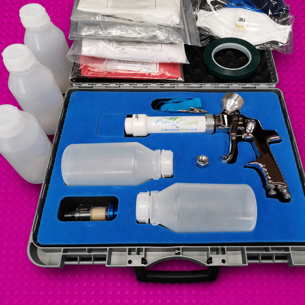 Complete DIY Powder Coating Kit — electrostaticMAGIC