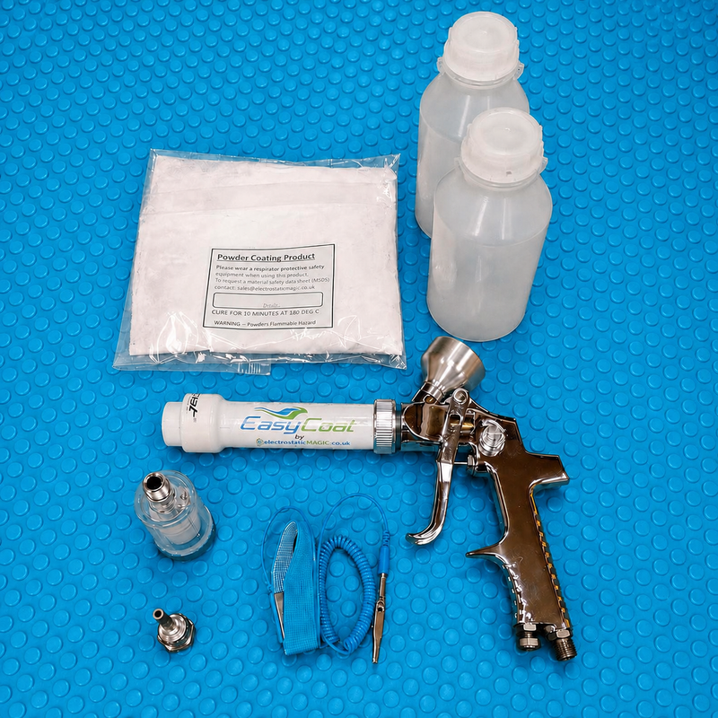 Easy Coat DIY Powder Coating System and Powder (no case supplied)