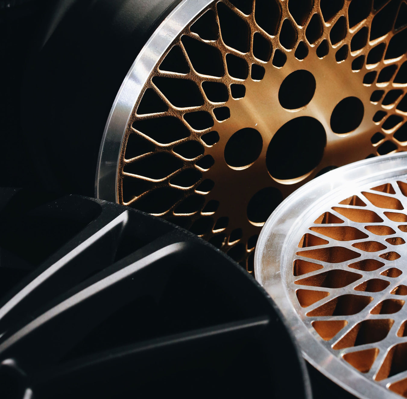 powder coated alloy wheels